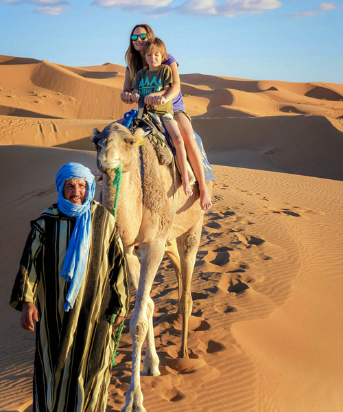 3 Days Marrakech to Fes via Merzouga Camel Trekking